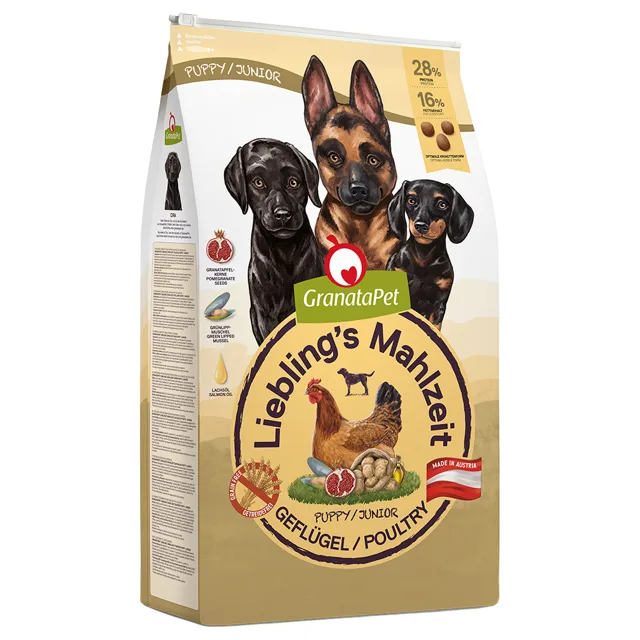 GranataPet Liebling's Mahlzeit Junior drůbeží - 10 kg