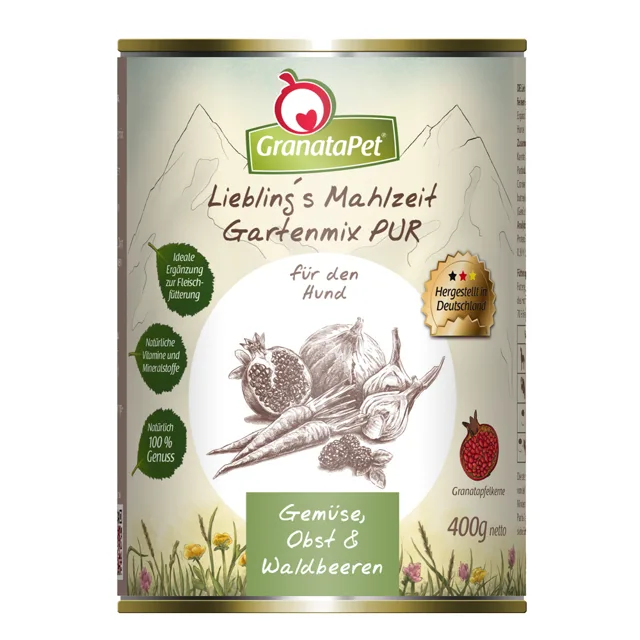 GranataPet Liebling's Mahlzeit Zahradní směs - 6 x 375 g
