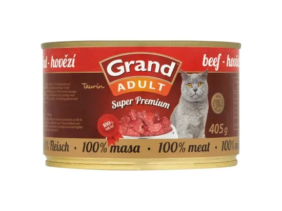 Grand Adult Super Premium hovězí konzerva pro psy 405 g