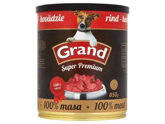 Grand Super Premium konzerva hovězí 850 g