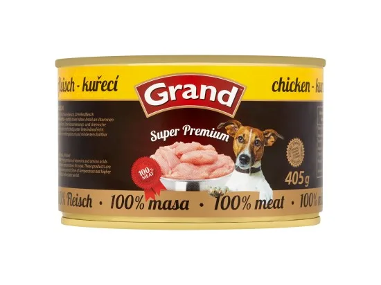 Grand Super Premium konzerva kuřecí 405 g
