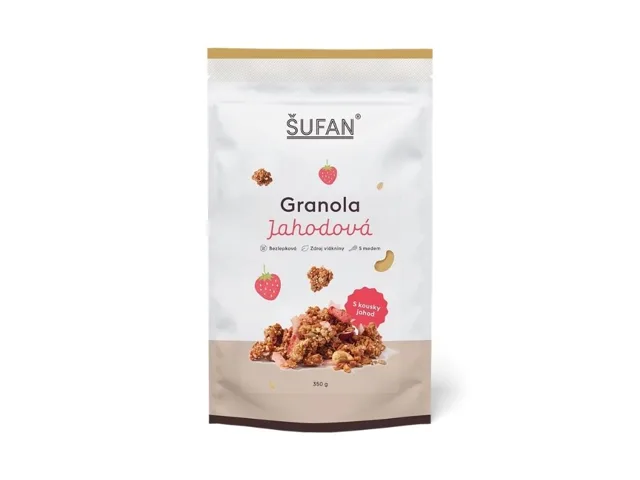 Granola jahodová, 350 g
