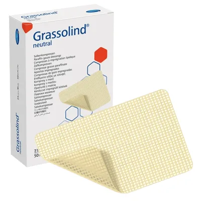 Grassolind Neutral Kompres sterilní 7,5 x 10 cm 50 ks