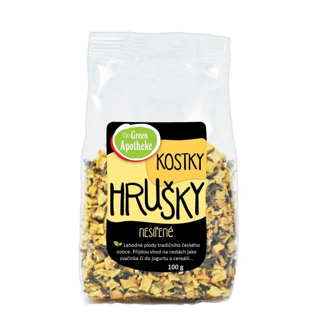 Green Apotheke Hrušky kostky bez SO2 100g
