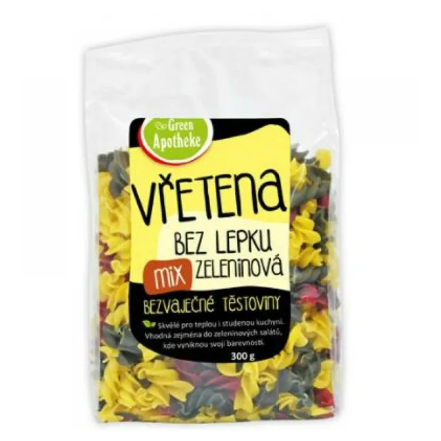 GREEN APOTHEKE Vřetena zeleninová bezlepková mix 300 g