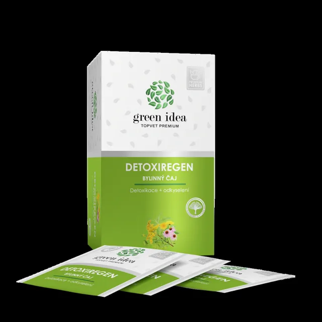 GREEN IDEA Detoxiregen Bylinný čaj 20 x 1.5 g