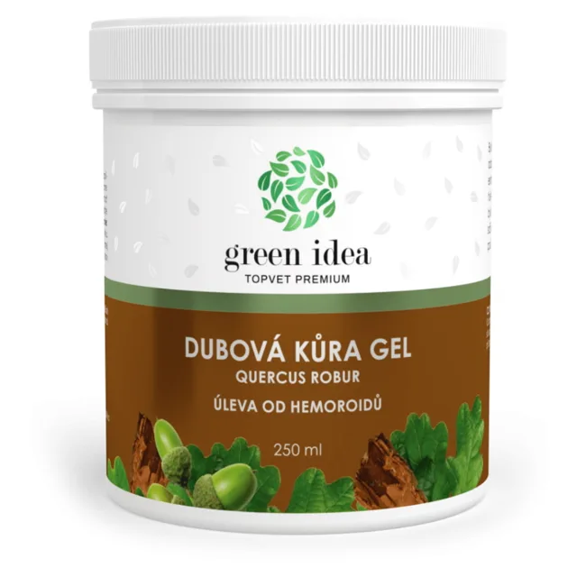 GREEN IDEA Dubová kůra gel 250 g