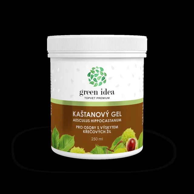 Green idea Kaštanový gel 250ml