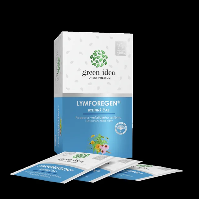 GREEN IDEA Lymforegen Bylinný čaj 20 x 1.5 g