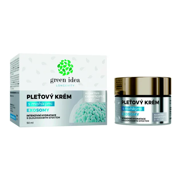 Green idea Pleťový krém s mořskými exosomy 50 ml