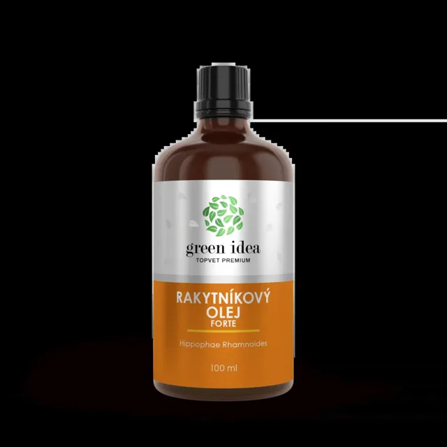 Green Idea rakytníkový bylinný olej forte 100 ml