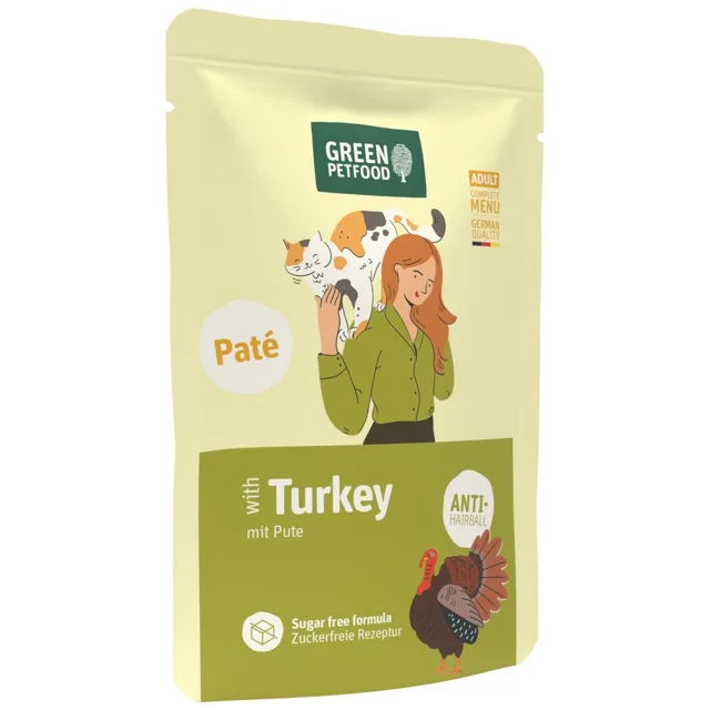 Green Petfood Adult Paté 8 x 85 g - kuřecí - Mono Protein
