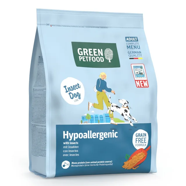 Green Petfood Hypoallergenic s hmyzem - 10 kg
