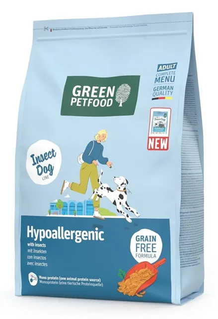 GREEN PETFOOD InsectDog Hypoallergen 3 kg