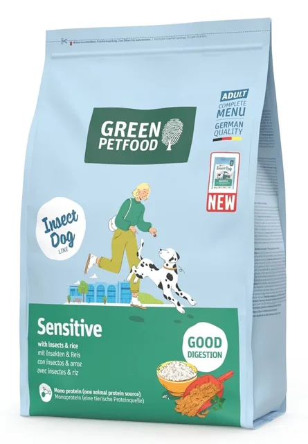 GREEN PETFOOD InsectDog Sensitive 3 kg