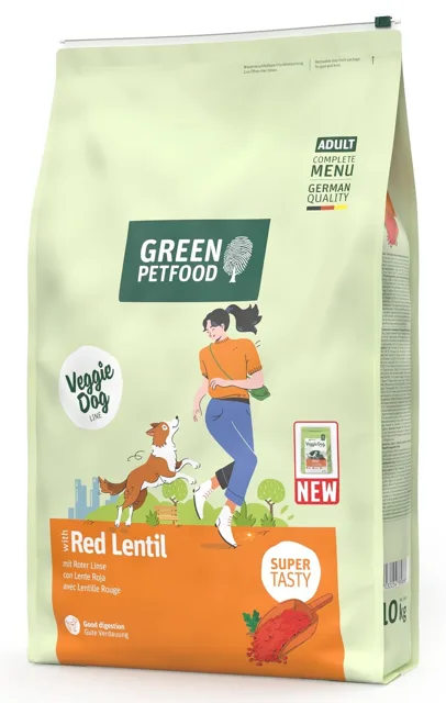 GREEN PETFOOD VeggieDog with Red Lentil 10kg