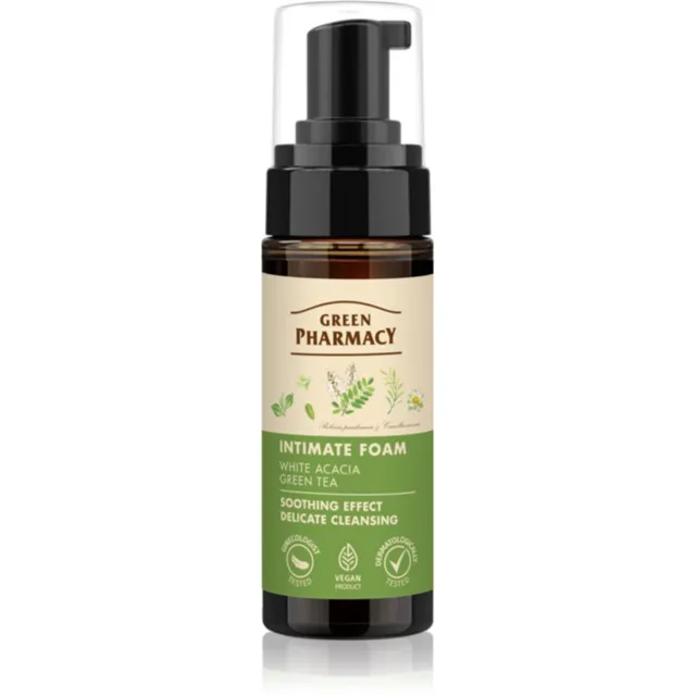 Green Pharmacy Acaccia & Tea intimní mycí pěna 150 ml