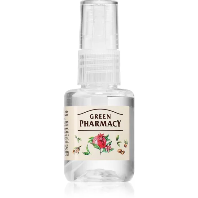 Green Pharmacy Argan Oil & Pomegranate Liquid silk serum sérum pro poškozené vlasy 30 ml