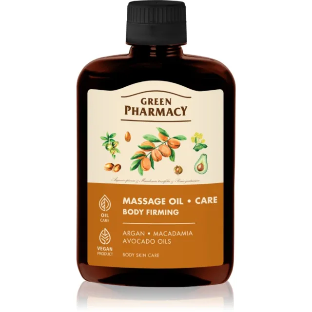 Green Pharmacy Firming Massage Oil masážní olej 200 ml