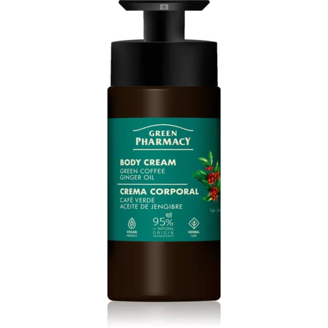 Green Pharmacy Green Coffee & Ginger Oil tělový krém 739 ml