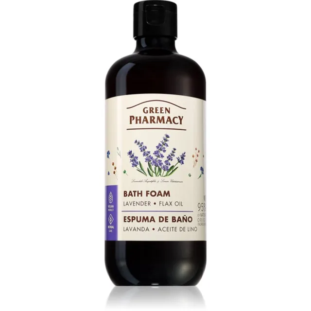Green Pharmacy Lavender & Linseed Oil Bath Foam pěna do koupele s levandulí 500 ml