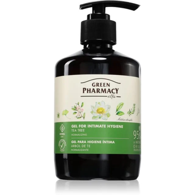 Green Pharmacy Marigold & Tea Tree Gel for Intimate Hygiene gel na intimní hygienu 370 ml