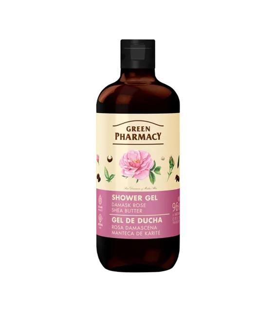 Green pharmacy Sprchový gel - Rosa damascena a bambucké máslo 500 ml