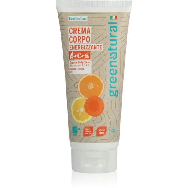 Greenatural Body Cream jemný tělový krém s vitamíny A, C, E 200 ml