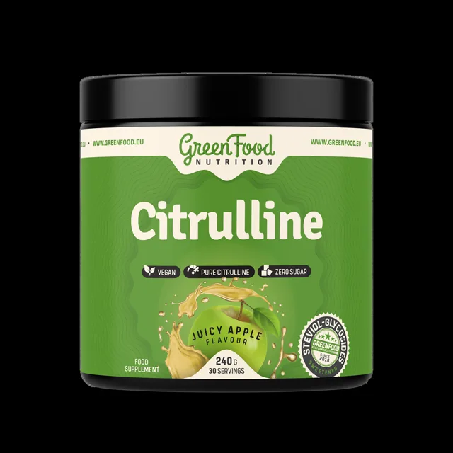 GREENFOOD NUTRITION Citrulline juicy apple 240 g