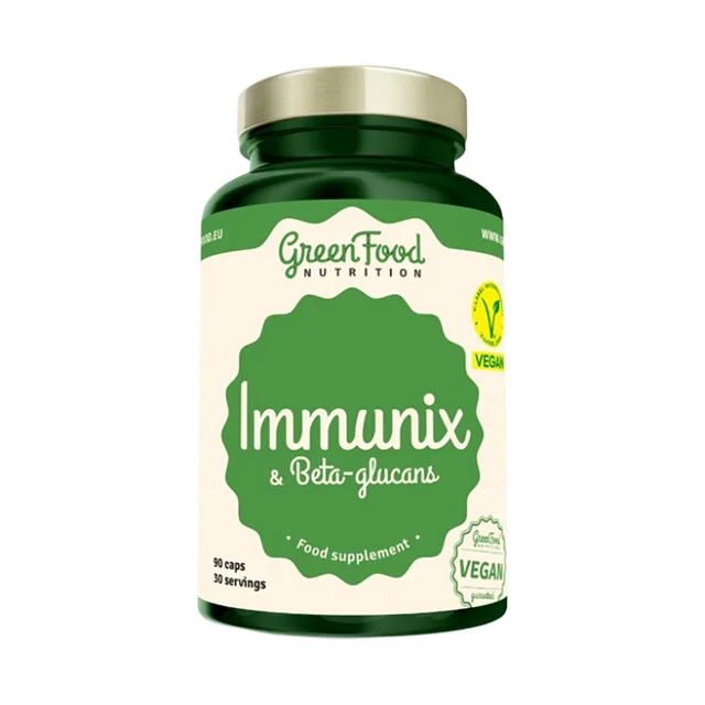 GREENFOOD NUTRITION Immunix & Beta-glucans 90 kapslí