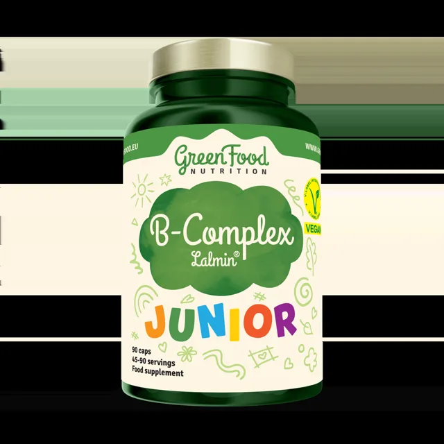 GreenFood Nutrition Junior B-complex Lalmin® 90 kapslí