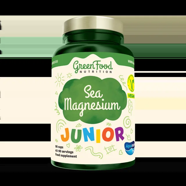 GreenFood Nutrition Junior Sea Magnesium 90 kapslí