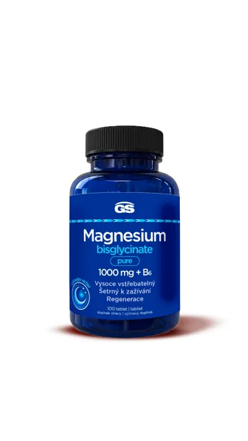 GreenSwan GS Magnesium bisglycinate pure 1000 mg + B6 100 + 30 tablet XXL