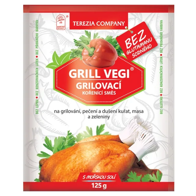 GRILL VEGI Grilovací kořenící směs 125 g