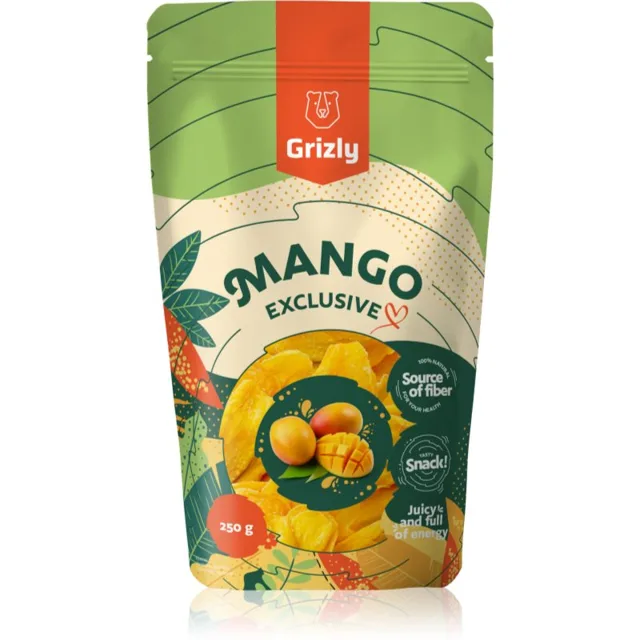 Grizly Mango exclusive sušené ovoce 250 g