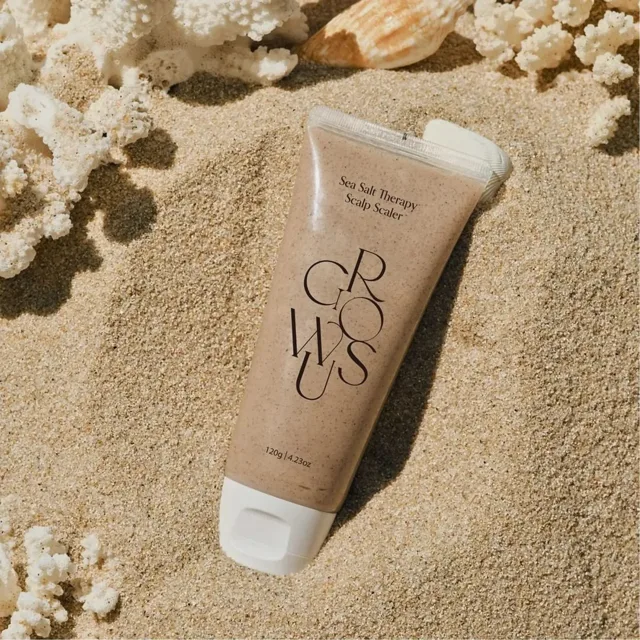 GROWUS - Sea Salt Therapy Scalp Scaler - Peelingová terapie s mořskou solí pro pokožku hlavy - 120 ml
