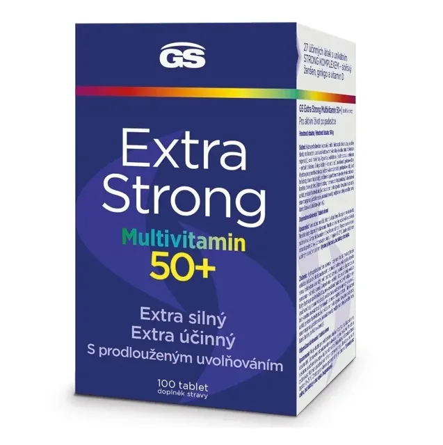 GS Extra Strong Multivitamin 50+ 100 tablet
