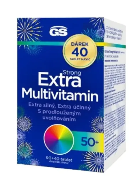 GS Extra Strong Multivitamin 50+ tablety 90+40