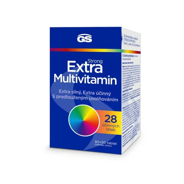 GS Extra Strong Multivitamin tablety 90+30