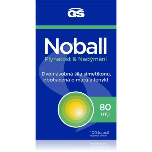 GS Noball kapsle pro podporu zažívání 100 cps