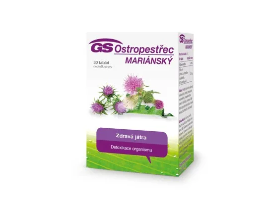 GS Ostropestřec 30 tablet