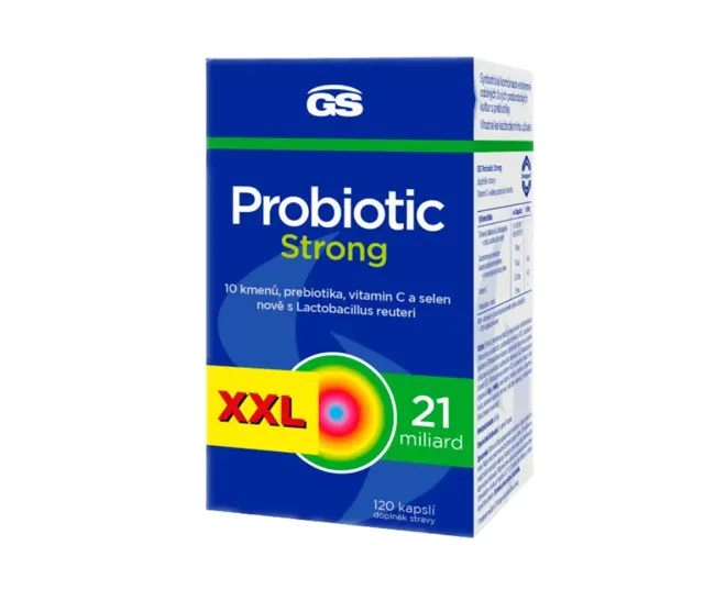 GS Probiotic Strong 120 kapslí