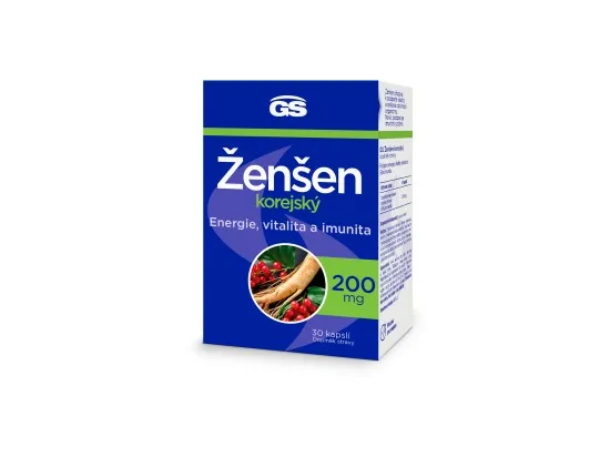 GS Ženšen korejský 30 kapslí