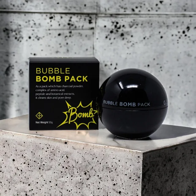 GSLEY - Bubble Bomb Pack - Hluboce čisticí bublinková maska - 50 g