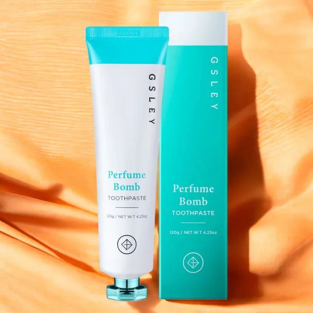 GSLEY - Perfume Bomb Toothpaste - Pasta na zuby s fluórem a příchutí máty - 120 ml
