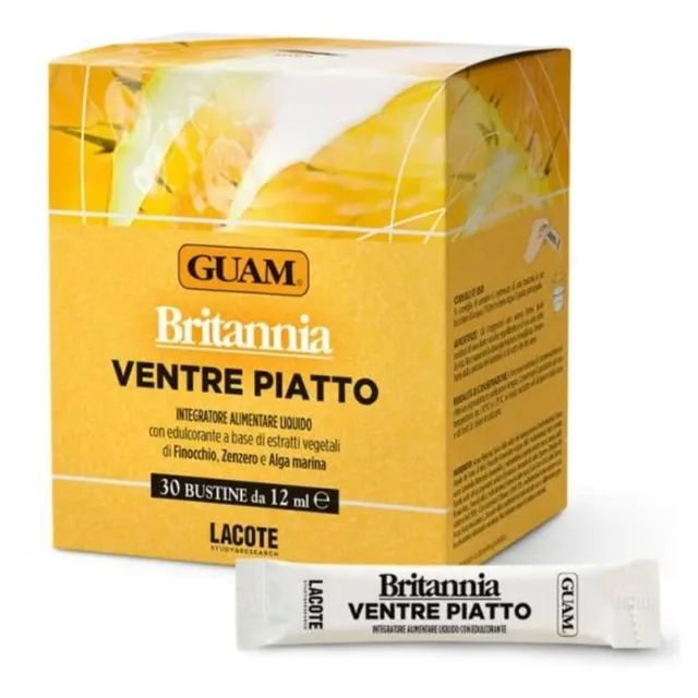 GUAM Britannia ploché bříško 30 x 12 ml