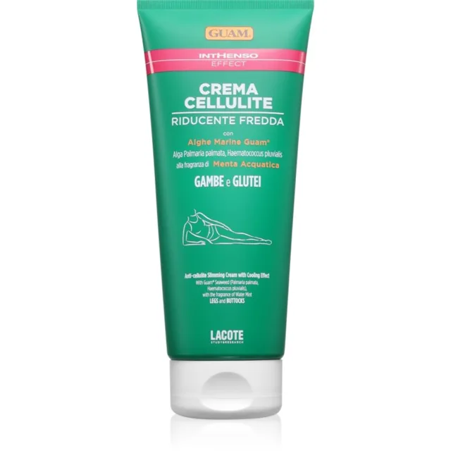 Guam Inthenso Crema Cellulite tělový krém na celulitidu s chladivým účinkem 200 ml