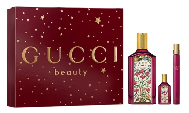 Gucci Flora By Gucci Gorgeous Gardenia Intense - EDP 100 ml + EDP 10 ml + EDP 5 ml