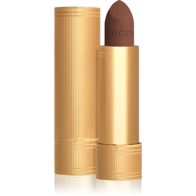 Gucci Gucci Beauty Rouge à Lèvres Matte Lipstick matná rtěnka odstín 123 Auroral Amber 3.5 g
