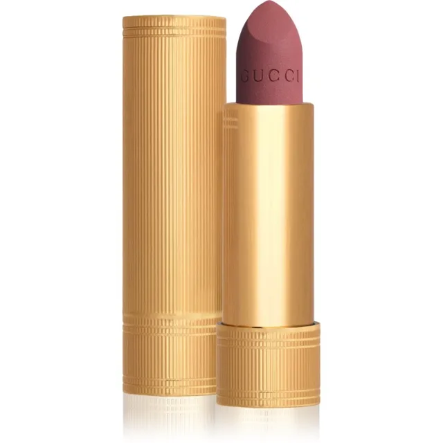 Gucci Gucci Beauty Rouge à Lèvres Matte Lipstick matná rtěnka odstín 204 Peggy Taupe 3.5 g